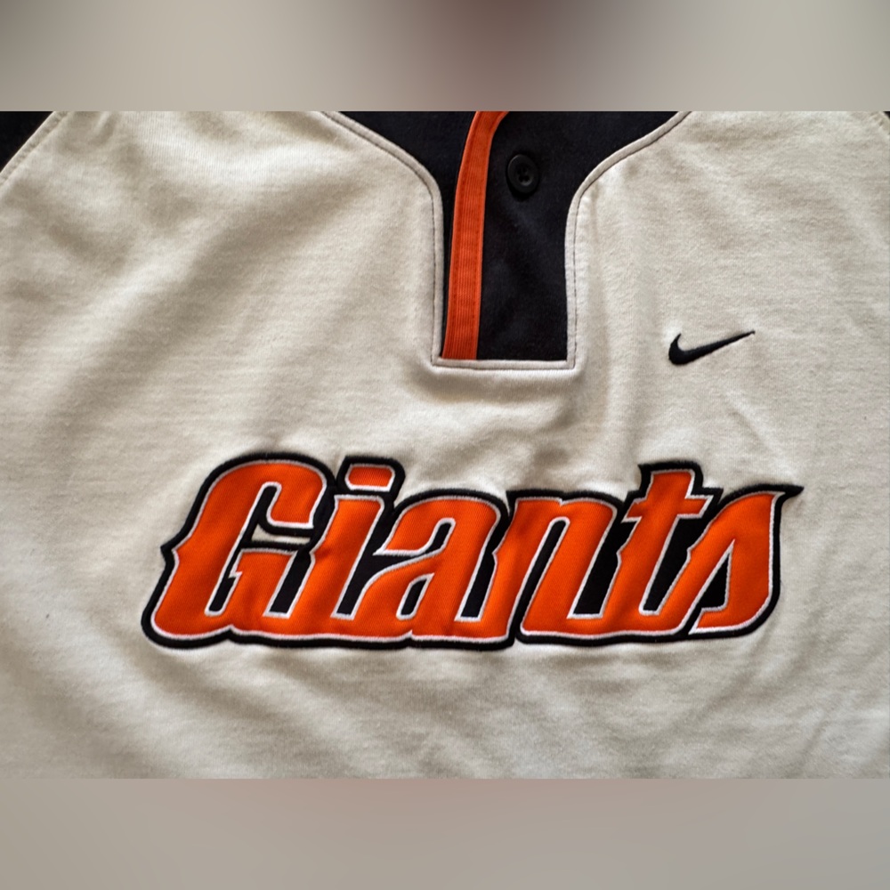 RARE San Francisco Giants Nike Team MLB Training Warm Up Jersey Shirt Mens Large - Picture 4 of 7